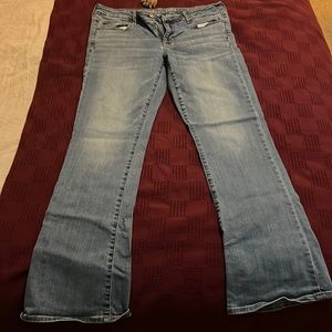 American Eagle jeans skinny kick size 14 regular